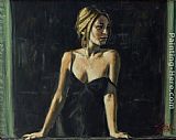 Fabian Perez BALCONY AT BUENOS ARIES V painting